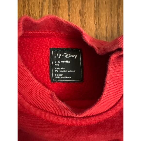 Gap x Disney Child’s Babies 6-12 Month Mickey Mouse Sweatshirt- EUC - Picture 4 of 4